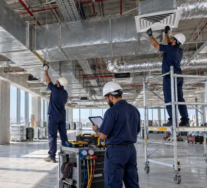 خدمات التدفئة والتهوية وتكييف الهواء في جدة
